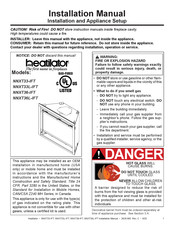 Heatilator NNXT33-IFT Installation Manual