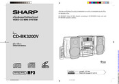 Sharp CD-BK3200V Operation Manual