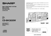 Sharp CD-BK3020W Operation Manual