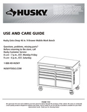 Husky H46MWC9TRXD Use And Care Manual