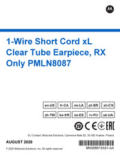 Motorola PMLN8087 User Manual