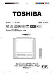 Toshiba VTW2187 User Manual