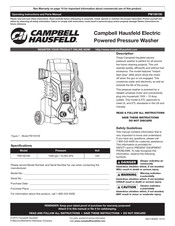 Campbell Hausfeld PW150100 Operating Instructions And Parts Manual