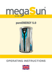 Kbl megaSun pureENERGY 5.0 Operating Instructions Manual
