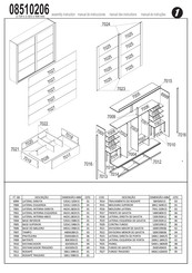 Zanzini 08510206 Assembly Instruction Manual