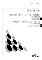 Fujitsu PRIMERGY PG-R1CK6 User Manual