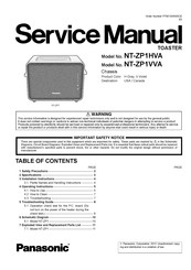 Panasonic NT-ZP1VVA Service Manual