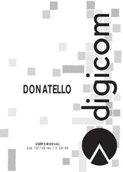 Digicom Donatello User Manual