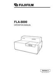 FujiFilm FLA-8000 Operation Manual