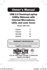 Tripp Lite AWC-002 Owner's Manual