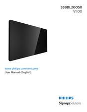 Philips 55BDL2005X User Manual