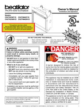 Heatilator CNXT4236IT-D Owner's Manual