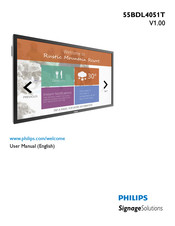 Philips 55BDL4051T User Manual