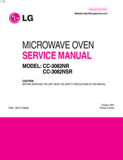 LG CC-3082NSR Service Manual