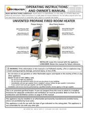 Mr. Heater MHVFBF30LPT Operating Instructions And Owner's Manual