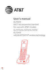 At&T DL70019 User Manual