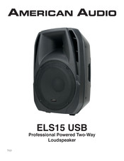 American Audio ELS15 USB Manual