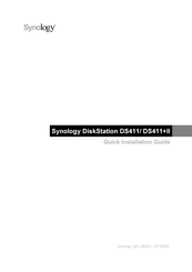 Synology DiskStation DS411 Quick Installation Manual