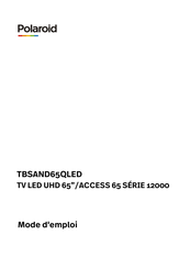 Polaroid TBSAND65QLED User Manual