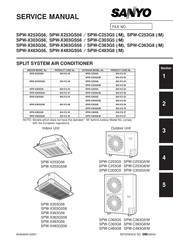 Sanyo SPW-X363GS56 Service Manual