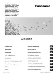 Panasonic CZ-ESWC2 Instruction Manual