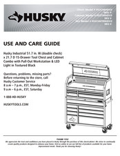 Husky H52CH6TR9HDV3 Use And Care Manual