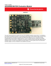 Texas Instruments ADS8568EVM-PDK User Manual
