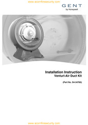 Honeywell GENT S4-34760 Installation Instruction