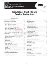 Carrier 38AUQ 16 Series Installation, Start-Up And Service Instructions Manual