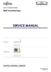 Fujitsu ASUG09LMAS Service Manual