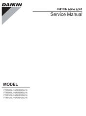 Daikin RXS12SL216 Service Manual