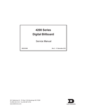 Daktronics 4200 Series Service Manual