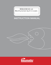 Baumatic BO643SS Instruction Manual