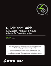 IOGear Q1257-d Quick Start Manual
