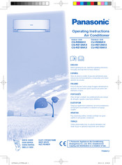Panasonic CU-RE9NKX Operating Instructions Manual