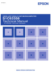 Epson S1C63358 Technical Manual