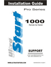 Ultra Start 1000 Series Installation Manual