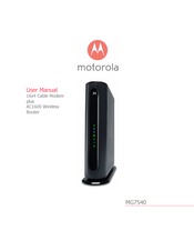 Motorola MG7540 User Manual