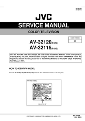 JVC AV 32120 Service Manual