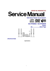 Panasonic SA-HT930GC Service Manual