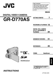 Jvc GR-D770AS Instructions Manual