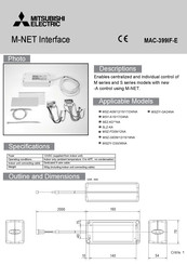 Mitsubishi Electric MSZ-FD012NA Quick Start Manual