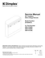 Dimplex 6901170859 Service Manual