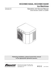 Follett HMC1000W Operation And Service Manual
