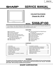 Sharp SX68JF100 Service Manual