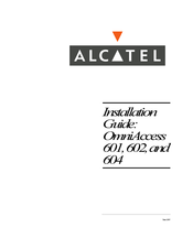 Alcatel OmniAccess 602 Installation Manual