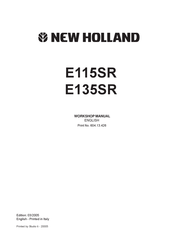 New Holland E115SR Workshop Manual