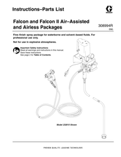 Graco Falcon II Instructions-Parts List Manual