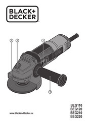 Black & Decker BEG210 Original Instructions Manual