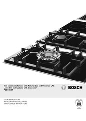 Bosch PCD345DA User Instructions